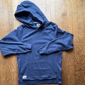 Tracksmith Navy Blue Hoodie Sweatshirt size Medium